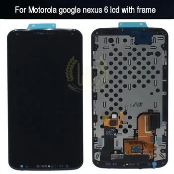

Tracking No. 100% tested AMOLED For Moto Google Nexus 6 LCD for XT1100 XT1103 Display LCD Screen Touch Digitizer Assembly