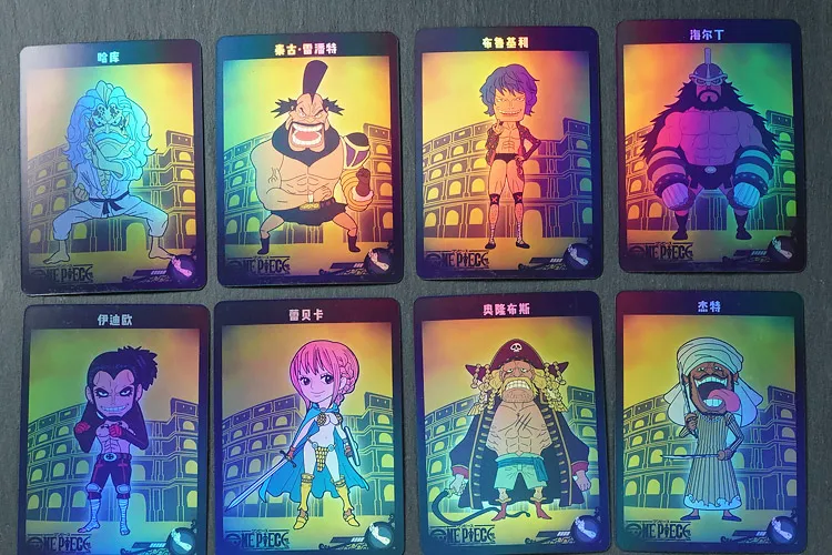 555 шт./компл. ONE PIECE подарок на день рождения хотели заказать игрушки хобби Коллекционные вещи игра Коллекция аниме-открытки