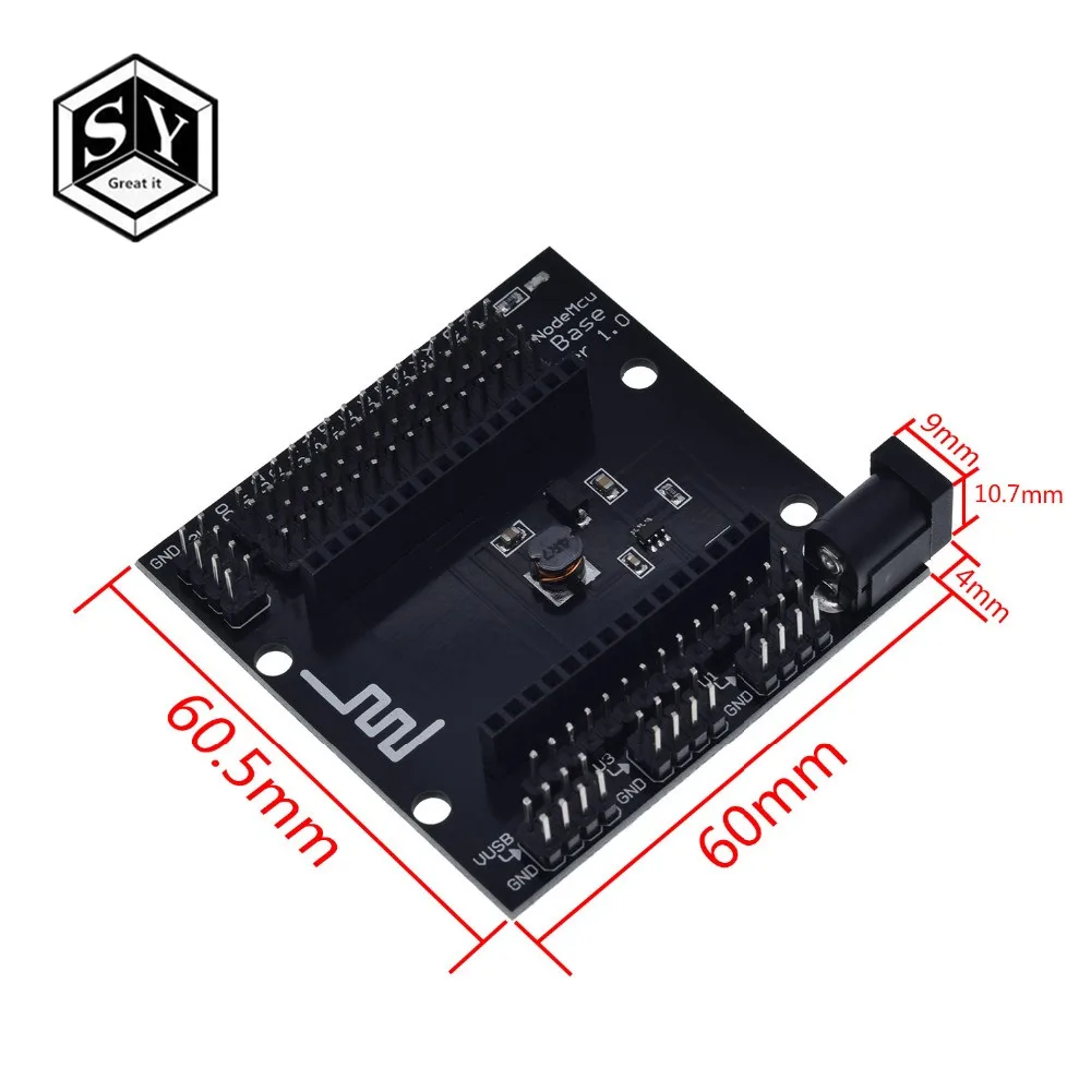 Беспроводной модуль CH340/CP2102 NodeMcu V3 V2 Lua wifi Интернет вещей макетная плата на основе ESP8266 ESP-12F с pcb антенной - Цвет: v3 ch340g socket