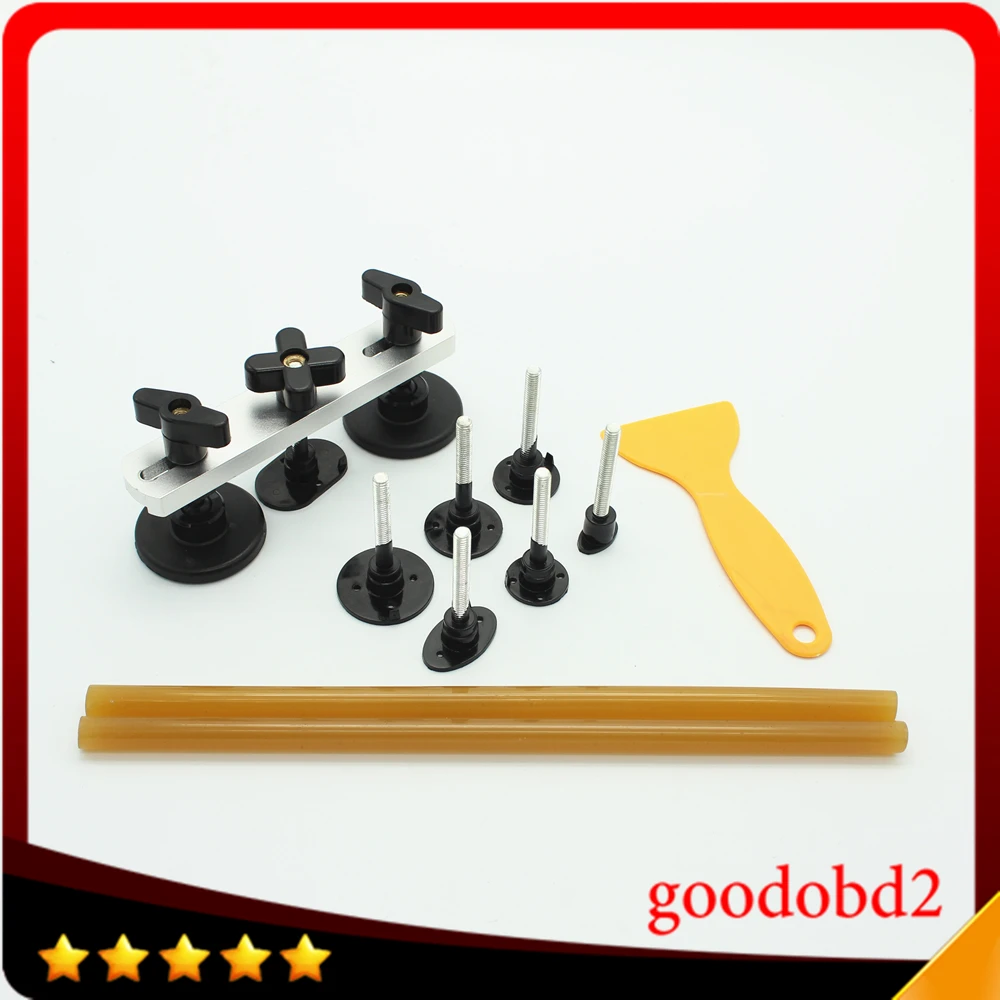 

PDR Tool Kit Paintless Dent Puller Pulling Bridge Hand Tool Set Car Dent Repair Tools