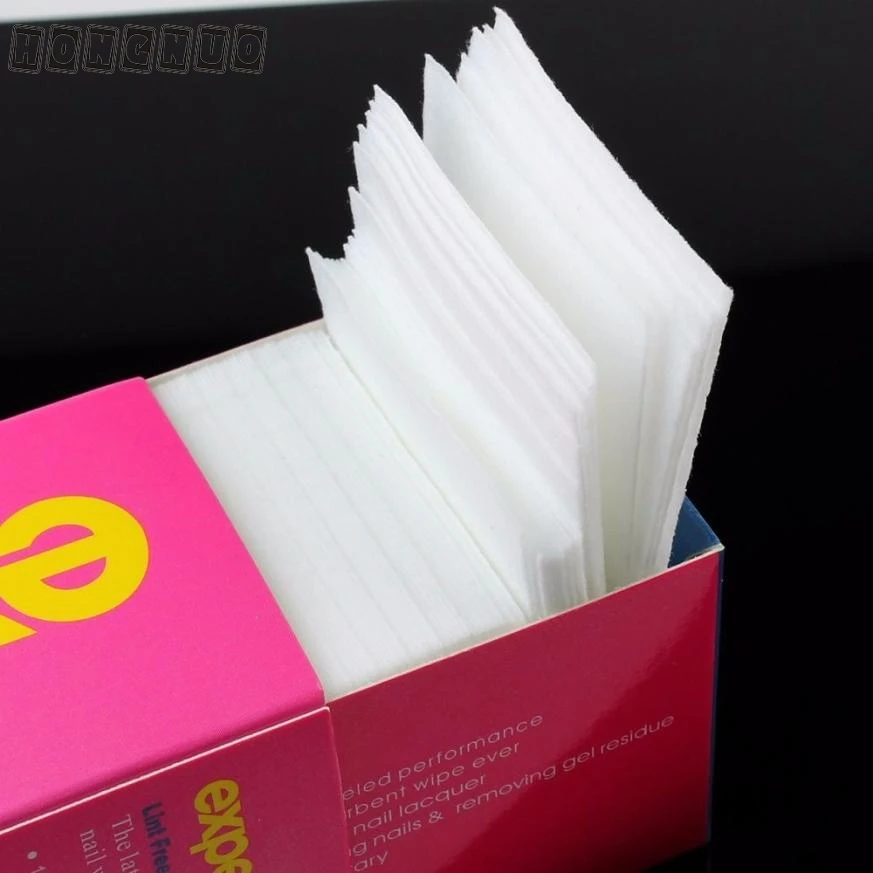 

1 Pack 325pcs Lint Free Nail Art Gel Polish Remover Cotton Pad Nail Wipe feb7