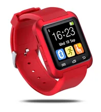 U80 Bluetooth Smart Uhr U8S Smartwatch Armbanduhr mit Schrittzähler Schlaf-Monitor für Samsung HTC Xiaomi Android Telefon