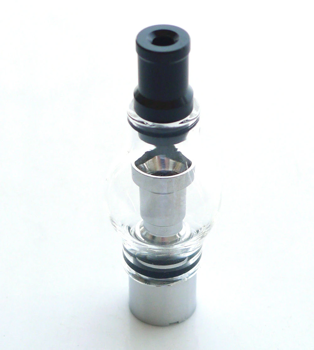 Glass Globe Tank Atomizer Clearomizer Wax Dry Herb
