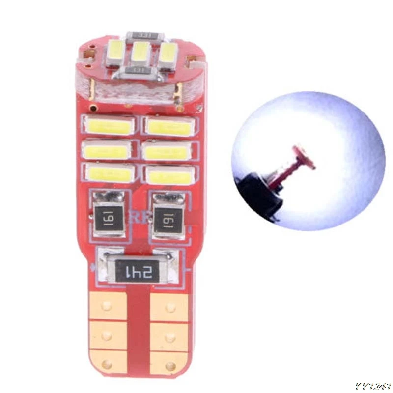 Новый CAN bus без ошибок 15 SMD T10 W5W светодиодный 5W5 4014 маркер светильник белый|lamp white|lamp