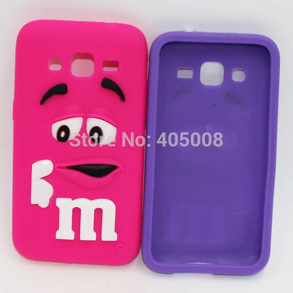Cute Pink Candy M&M Phone Case for iPhone and Samsung Phones