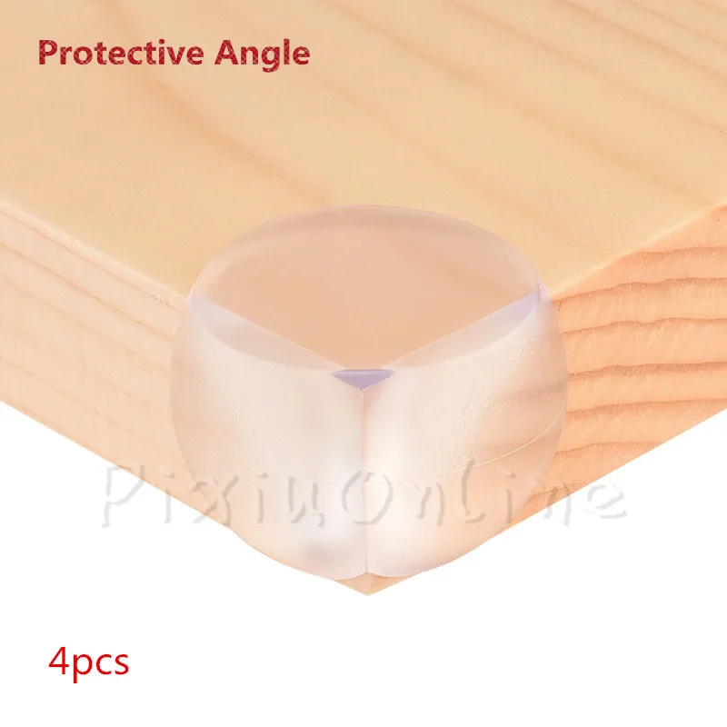 4Pcs ST035b Children Safety Protection Angle Anti-collision Table Angle Spherical Transparent Protective Corner 3M Glue sunscreen patches adult children sunblock uv protection beaches parks picnic waterproof self adhesive sunny stickers skin care