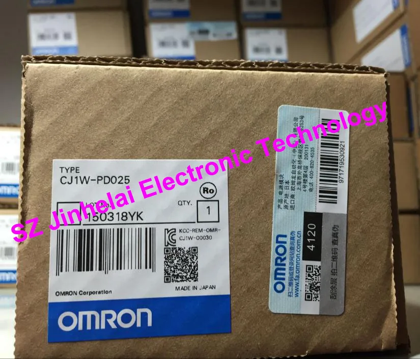 

CJ1W-PD025 Authentic original OMRON Power module unit