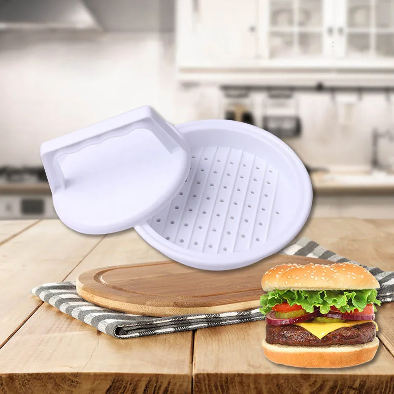 

1 Set DIY Hamburger Meat Press Tool Patty Makers Meat Burger Maker Mold Food-Grade Plastic Hamburger Press Burger Maker