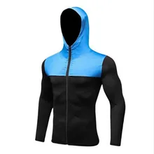 Юерлиан Кепка Толстовка Футбол Джерси компрессионный фитнес-плотно Рашгард футболка Спортзал Бодибилдинг спортивная мужская куртка для бега