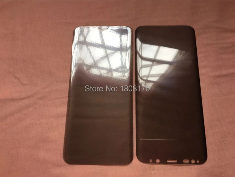 Конфиденциальность закаленное стекло для Samsung Galaxy S8 Plus 180 градусов Антибликовая