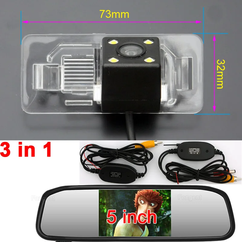 Автомобильное зеркало заднего вида Камера Автоматический монитор для BMW 135i 128i X3 X5 X6 E53 E70 E71 E72 E83 E38 E39 E46 E60 E61 E65 E66 E90 E91 E92 - Название цвета: 8020-H2-50-AV