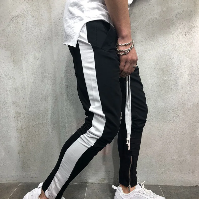 Laamei 2019 Новый Для мужчин брюки тренажерные залы Sweatpant хип-хоп Спортивная Фитнес бегунов Брюки Для мужчин уличная Спортивные штаны Pantalon Hombre