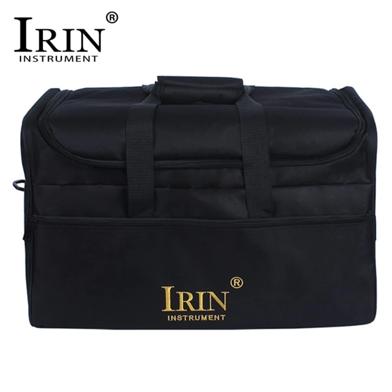 

IRIN Adult Cajon Box Drum Bag Backpack Case 600D Cloth 5MM Cotton Padding with Carry Handle Shoulder Strap Percussion Instrument
