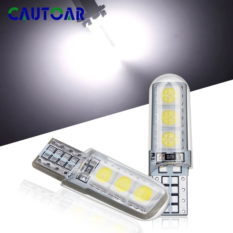 6 шт. автомобисветильник светодиодсветодиодный лампы T10 W5W 194 168 5050 SMD