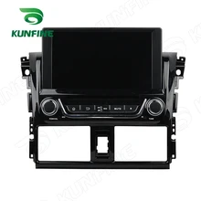 Quad core1024 * 600 android5.1 автомобильный DVD GPS навигация плеер для Toyota 2014 Yaris Радио Wi-Fi/3G рулевого управления wheelcontrol