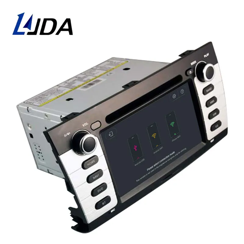 Top LJDA Android 9.1 Car DVD Player For Suzuki swift 2004-2010 Car Multimedia Player Stereo GPS Navigation IPS Audio 2 Din Car Radio 1