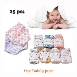 Babyfriend Детские тренировочные брюки для девочек Детская Ткань Подгузники непромокаемые трусики многоразовые подгузники крышка моющееся