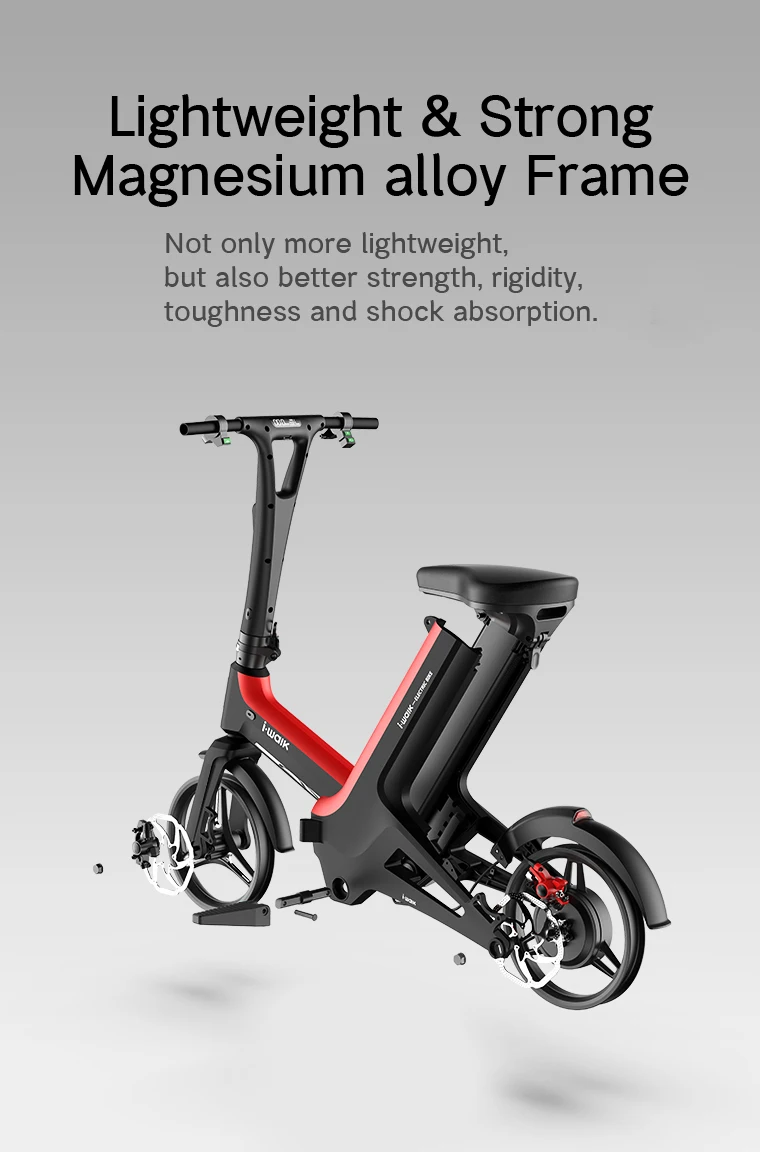 14inch electric scooter 36V7.8AH hidden lithium battery 350w high speed  Mini adult folding electric ebik smart travel men women - AliExpress Sports  \u0026 Entertainment