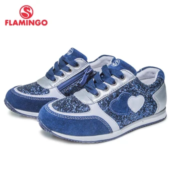 FLAMINGO Nuova Molla di Arrivo e Autunno Traspirante Zip e Lace-Up Casual Ortopedico All'aperto scarpe per la ragazza di Trasporto libero 81P-XY-0666