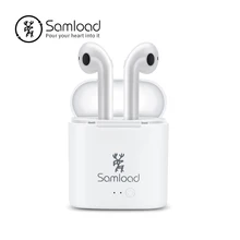 Samload Bluetooth наушники Беспроводная гарнитура с зарядным устройством стерео наушники для Apple iPhone se 6 7s 8 Xiaomi huawei