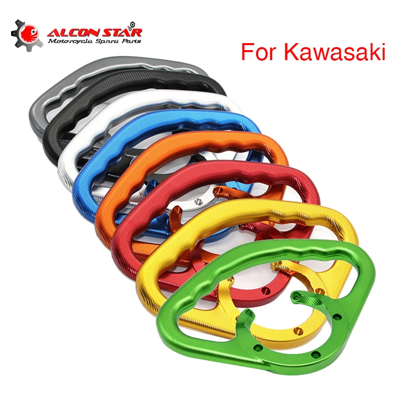 

Alconstar CNC Motorcycle Fuel Tank Handle Front Handrail Tank Rear Seat Drop Resistance Handrails For Kawasaki Z1000 ZX6R ZX10R