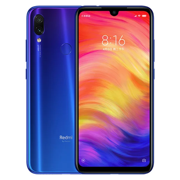 Глобальный Встроенная память Xiaomi Redmi Note 7, 3 Гб оперативной памяти, 32 Гб встроенной памяти, смартфон S660 Octa Core 4000 мАч 6," полноэкранный 2340x1080 48MP+ 13MP мобильного телефона из закаленного стекла - Цвет: Dream blue