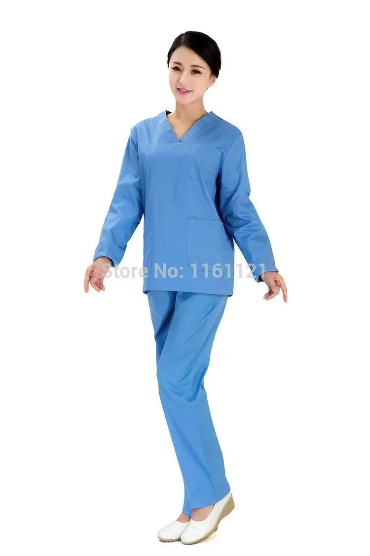 2017 sale nursing scrubs scrubs doctor medical autumn womens hospital scrub uniform set long sleeve v neck design new arrival - Halloween Scrubs Uniforms 2017 sale nursing scrubs scrubs doctor medical autumn womens hospital scrub uniform set long sleeve v neck design new arrival - Halloween Scrubs Uniforms