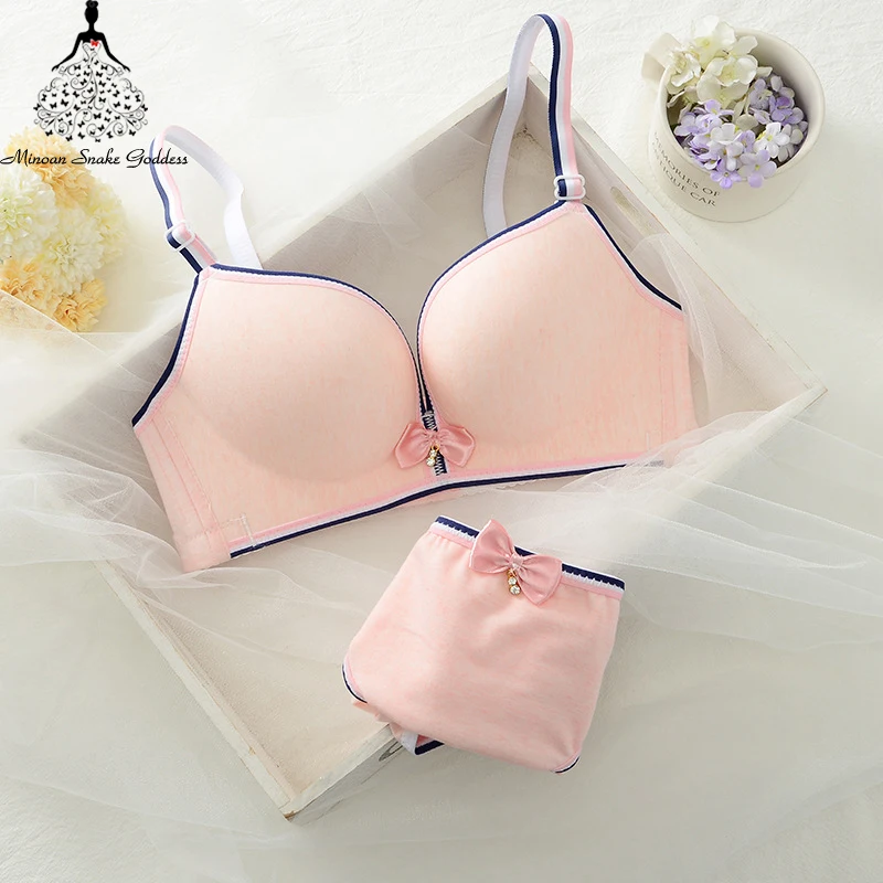 Underwear Set Push Up Bra Women lingerie Cotton Bra And Panties Set Bras For Women Lingerie Set Bralette Sexy Intimate Wire Free