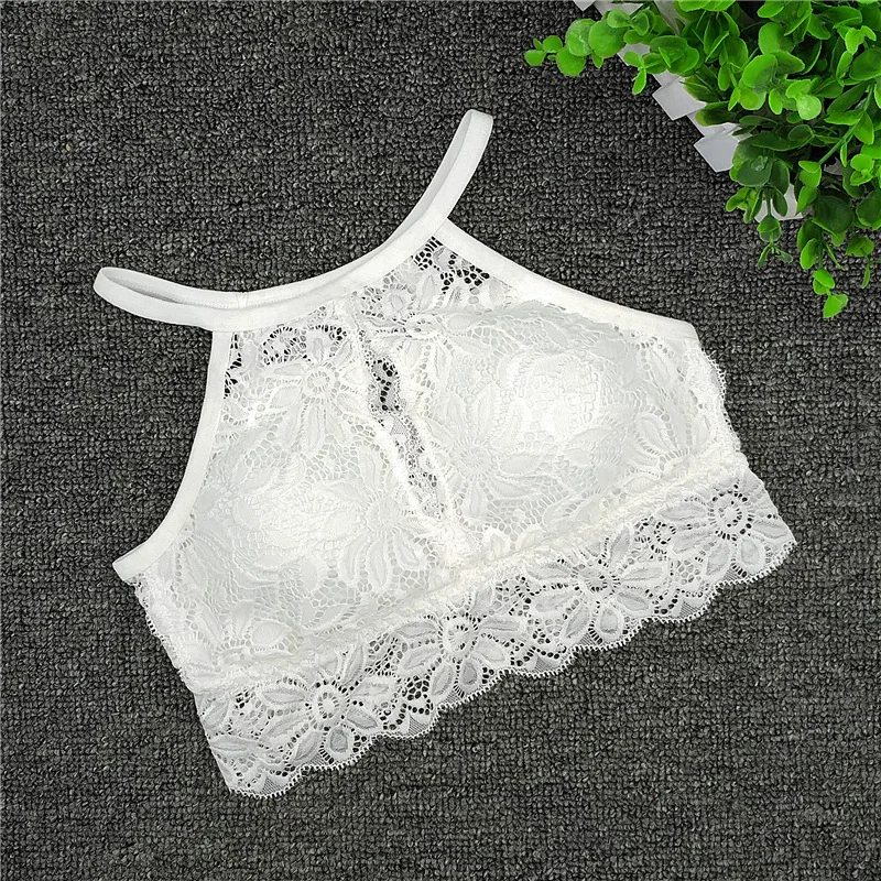  2020 Fashion new arrival 3/4 cup sexy women underwear Comfortable Lace bralette Wireless bra neck f