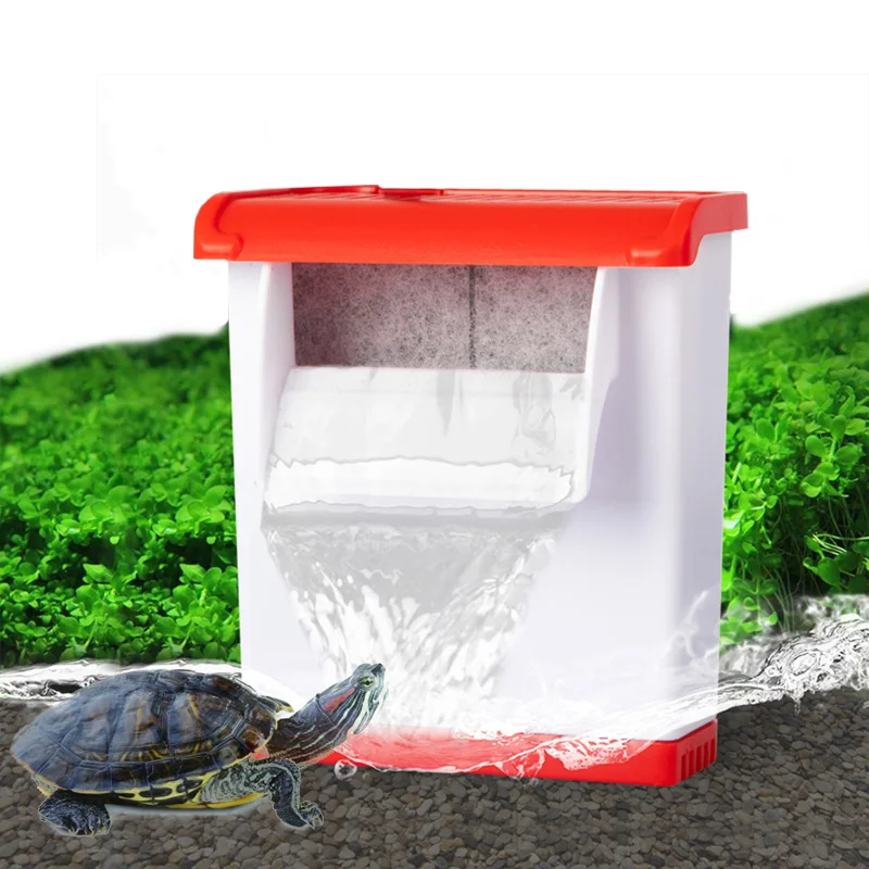 

Water Bottom Inlet Aquarium filter Waterfall pump for small Turtle pump, Quiet Built-In Water Circulation pump Fish Turtle tank