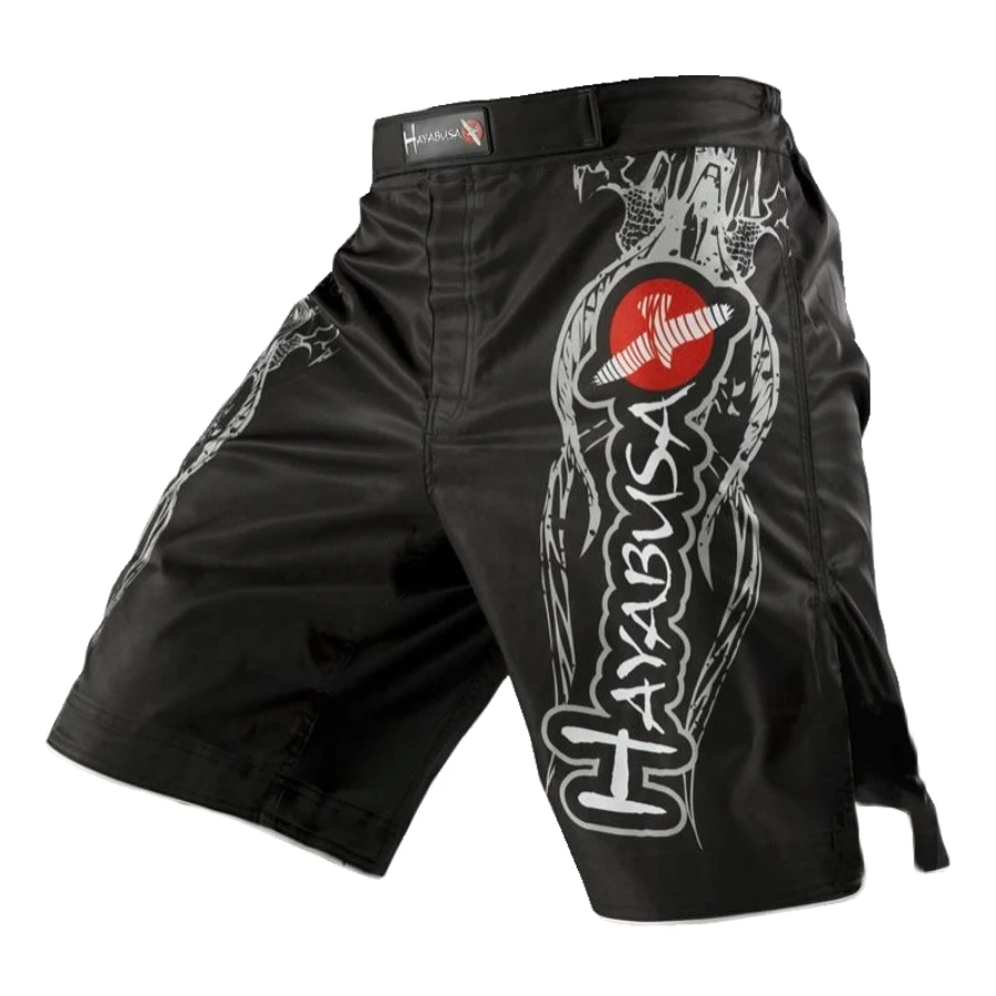 

MMA White dragon Eagle subtitles sports breathable boxing training pants mma short kickboxing shorts short muay thai boxeo