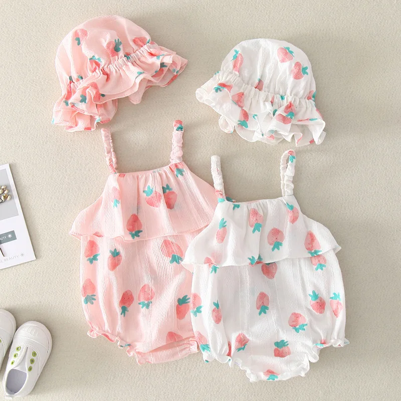 

New Baby Summer Dress Baby Girl Clothes Newborn Baby Clothes Children's Clothing Haberd Onesies