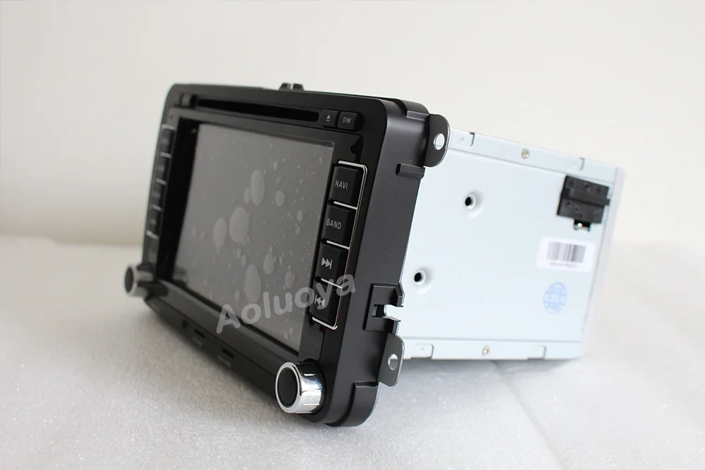 Best Aoluoya RAM 4GB 8-Core Android 8.0 CAR Radio DVD GPS PlayerFor VW Volkswagen golf 5 6 Polo Passat Tiguan Jetta EOS sharan Touran 7