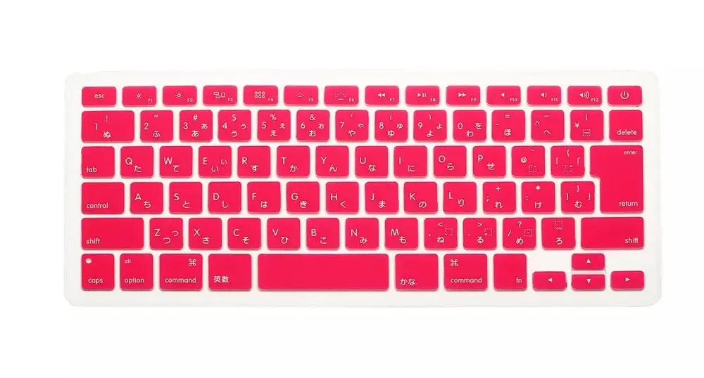 Чехол для клавиатуры Macbook Air Pro Retina 13 15 17 японский английский JP защита Mac book|keyboard