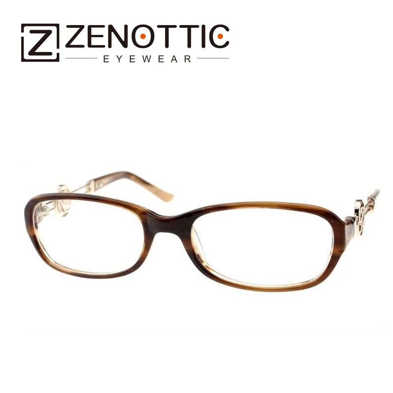 Женские оправы для очков ZENOTTIC оптические конфетного цвета 2019|prescription eyeglasses|optical