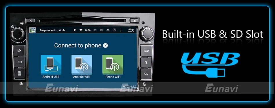 Top Eunavi Quad Core Android 9.0 2 din Car DVD Stereo for Vauxhall Opel Astra H G Vectra Antara Zafira Corsa GPS Navi Radio 2G 20