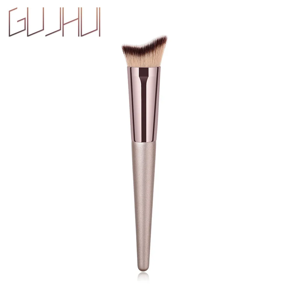 Кисть для макияжа gujhui 1 шт деревянное основание косметический бровей кисть для теней принадлежности для макияжа make up Brush Горячая дропшиппинг