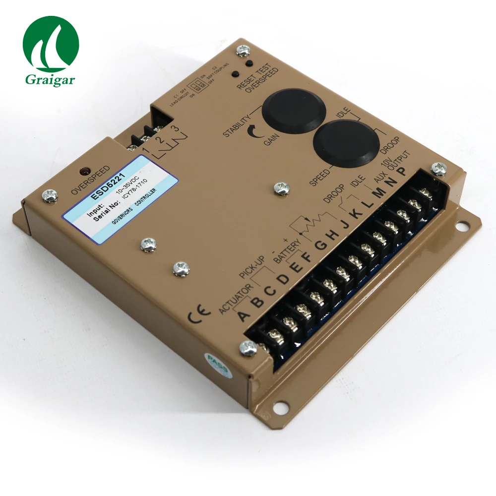 

High Quality ESD5221 Speed Controller 12 or 24 VDC Battery Systems