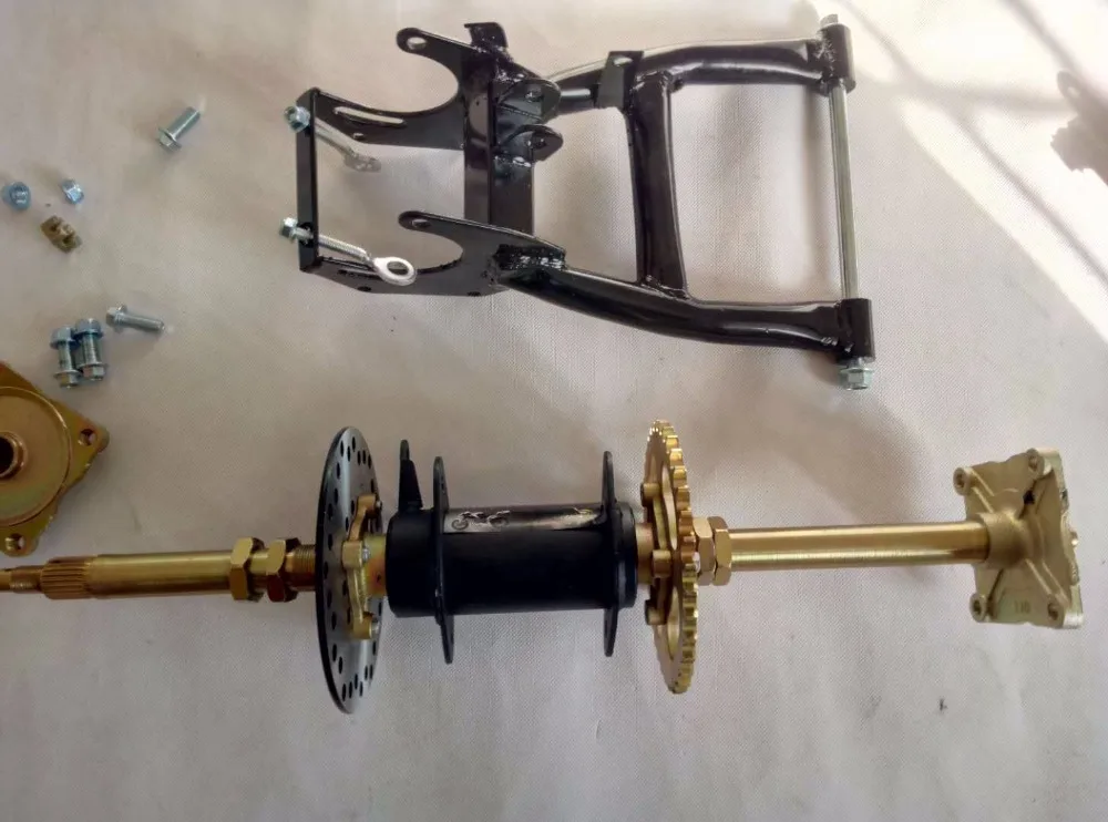 12 дюймовый рулевой ножной тормоз для руля ATV GO KART KARTING DIY Подвеска задняя ось с