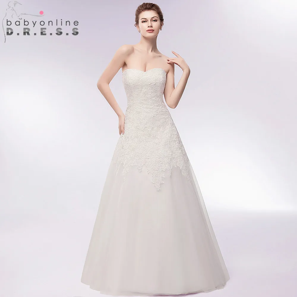 Gorgeous Sweetheart Neck Boho Wedding Dress Sexy Backless A Line Zipper Back Bride Vestido de Noiva Casamento | Свадьбы и торжества