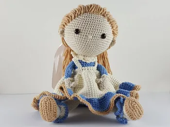 

crochet toys amigurumi doll girl model number XH0412031