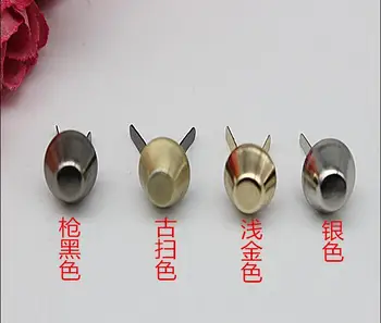 

Free shipping (10 pieces/lot) diy metal rivets shackles shoes at the bottom of the bag accessories nails hardware accessories