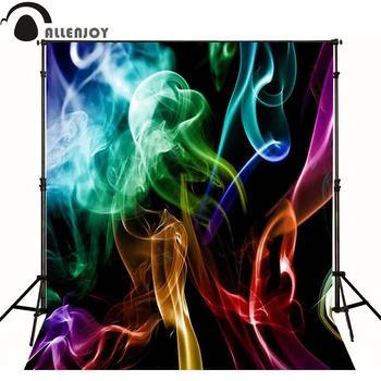 

Allenjoy photographic background Colored smoke cool blur professional fabric high quality fotografie achtergrond Private party