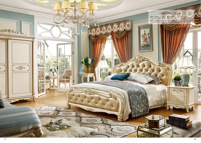Europese royal wit solid wood hand gesneden antieke stijl slaapkamer ... Europese royal wit solid wood hand gesneden antieke stijl slaapkamer ...