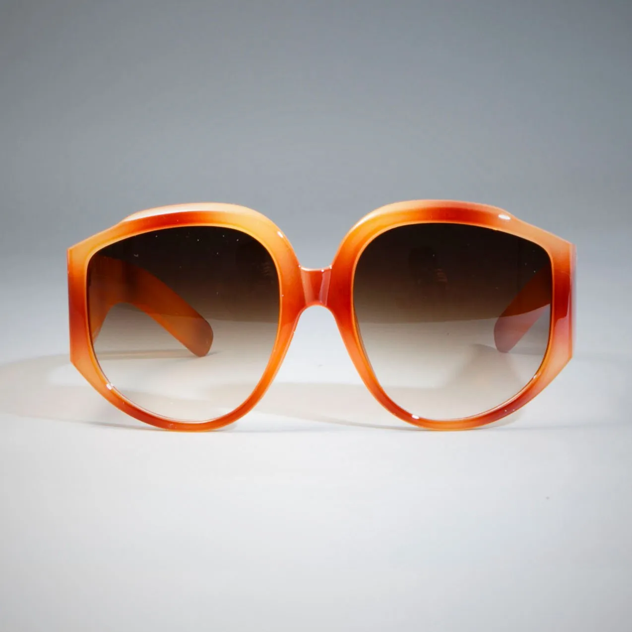 Большая оправа «кошачий глаз» солнцезащитные очки Для женщин мода градиент, леопардовая расцветка, пикантная обувь, оттенки UV400 Винтаж очки Oculos 47784