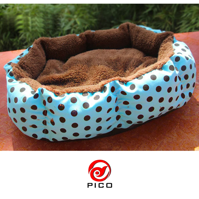 58*56 см красочные Dot печати питомца кошки и большой собаки кровать мягкая зимняя Конура коврик для питомника маленькое одеяло для собак корзина ZL225-1