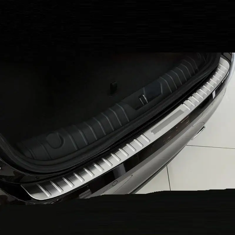 Автомобильный хромированный Автомобильный багажник, задние панели, Наружные молдинги, декоративная наклейка, полоса 08 09 10 11 12 13 14 15 для Jaguar XF