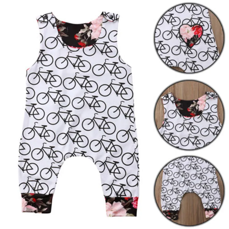 Pudcoco Floral Baby Romper Newborn Toddler Baby Boys Girls Romper