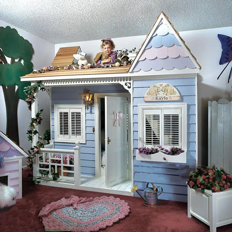 luxury European American style princess castle bed children's furniture wood house bed children's bunk beds luxury European American style princess castle bed children's furniture wood house bed children's bunk beds