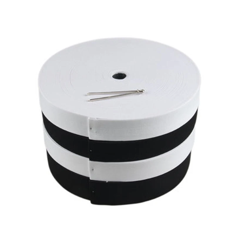 

Thicken Flat Elastic Band Width 1.5cm 2cm 2.5cm 3cm 4cm 5cm White Black Elastic Rubber Band Garment Sewing Accessories